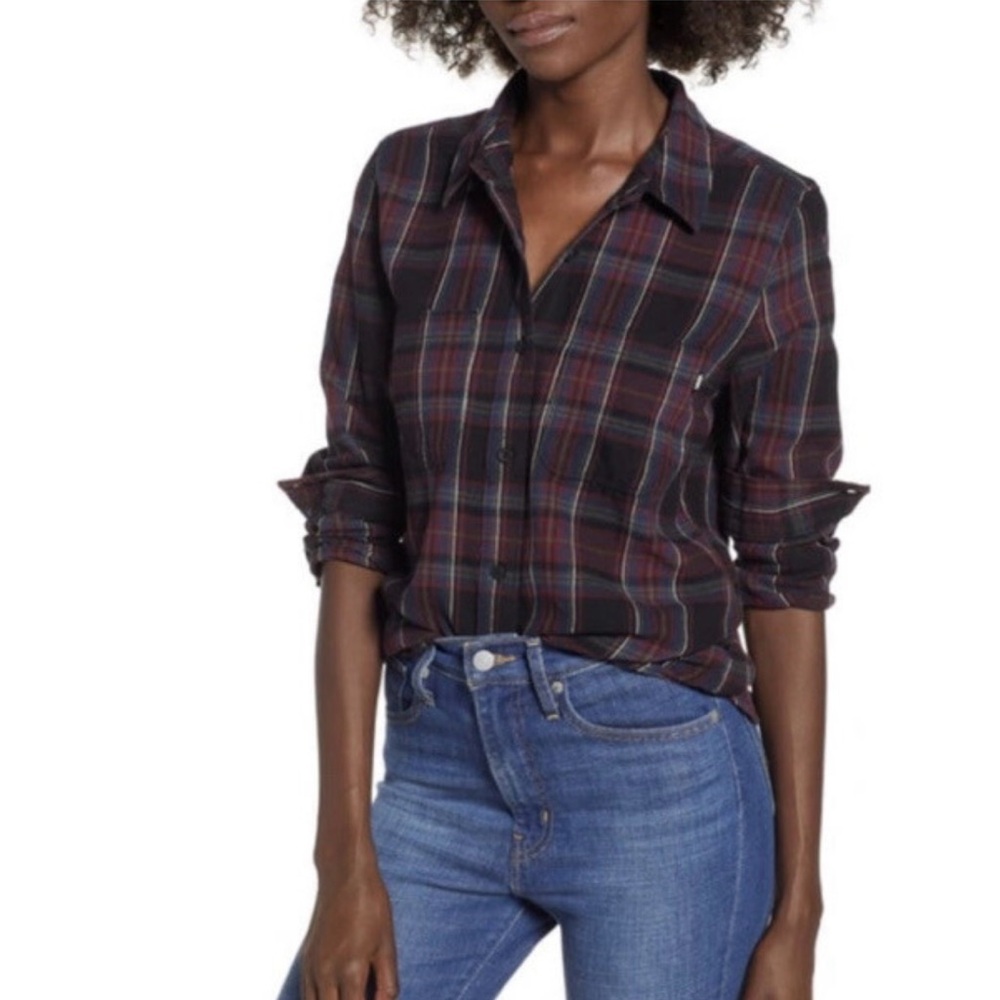 Vans Multicolor Plaid Button-Down Shirt